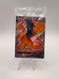 Sealed 2020 Charizard SWSH050 Black Star Promo Card Champions Path Pokemon Card - Image 1