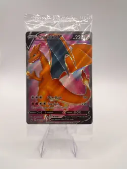 Sealed 2020 Charizard SWSH050 Black Star Promo Card Champions Path Pokemon Card - Image 3