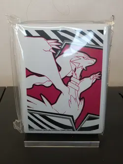 Pokemon TCG White Flare Elite Trainer Box Reshiram ETB Card Sleeves - 65 Ct - Image 1