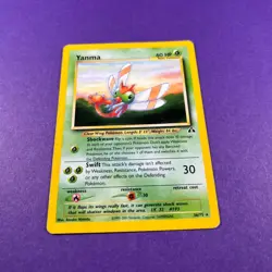 Yanma 36/75 Rare Neo Discovery Set Pokemon Card WOTC Trading Card TCG - Image 2
