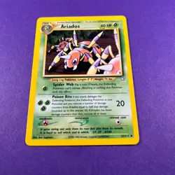 Ariados 27/111 Non Holo Pokemon TCG Card Vintage Neo Genesis Trading Card TCG - Image 2