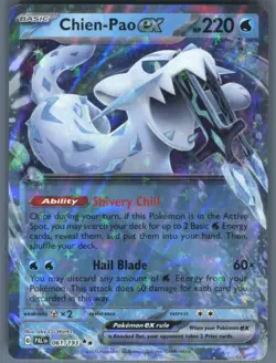 Pokemon Cards - SV02: Paldea Evolved Chien-Pao ex - Image 1