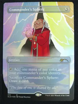 Commander's Sphere Borderless Foil - SLD - Mtg Card #3J7 - Image 1