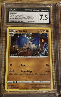 Pokemon Graded 6 Card Lot Near mint/mint/pristine CGC English and Japanese Read - Image 2