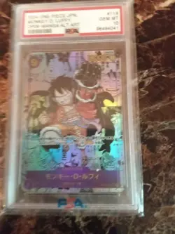 Monkey D Luffy 2024 One Piece Magna Alt. ArtOP-09 Proxy Trading Card - Japanese - Image 2