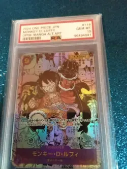 Monkey D Luffy 2024 One Piece Magna Alt. ArtOP-09 Proxy Trading Card - Japanese - Image 5