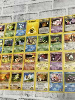 Pokemon Gym Heroes Pokemon Lot of 40 Cards Vintage Vtg Card - NO DUPES - LP TCG - Image 3