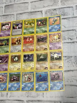 Pokemon Gym Heroes Pokemon Lot of 40 Cards Vintage Vtg Card - NO DUPES - LP TCG - Image 5