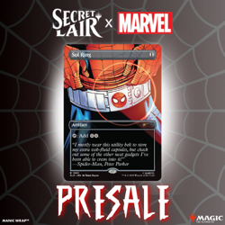 PRESALE Sol Ring #1993 REGULAR MTG Secret Lair Spider-Man Heroic Deeds - Image 1