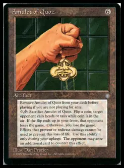 Amulet of Quoz Ice Age Magic the Gathering MTG Lightly played - Image 1