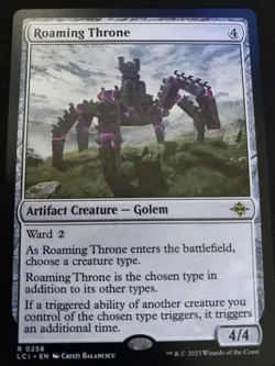 Roaming Throne The Lost Caverns of Ixalan Regular - Image 1