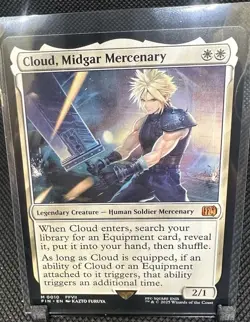 Cloud, Midgar Mercenary - MTG Final Fantasy - Regular (0010) - Image 1