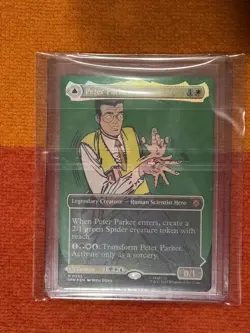 Magic: The Gathering Marvel’s Spider-Man - Peter Parker (0232) (Borderless) Foil - Image 1