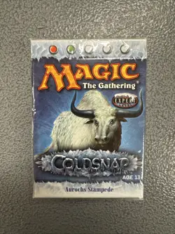WotC Magic: the Gathering - Factory Sealed Coldsnap Aurochs Stampede Theme Deck - Image 1