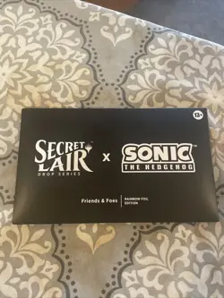 Sonic Secret Lair Friends And Foes Foil Edition Sealed Magic The Gathering TCG - Image 1