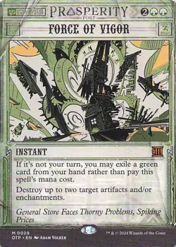 Force of Vigor Outlaws of Thunder Junction: Breaking News Regular - Image 1