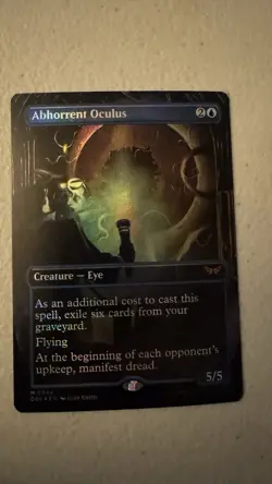 Abhorrent Oculus (Borderless) Duskmourn: House of Horror Foil - Image 1