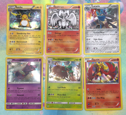 HOLO RARE & PROMO LOT - Pokemon binder bundle card lot - Raichu, Reshiram - Image 1