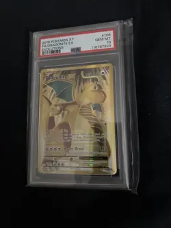 Pokemon XY Evolutions 2016 Dragonite EX PSA 10 Full Art FA Gem Mint #106/108 - Image 4