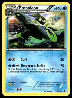 Empoleon Legendary Treasures 35/113 MP Pokemon TCG | Buy 1 Get 2 Free - Image 1