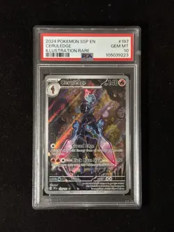 PSA 10 Pokemon Ceruledge Surging Sparks Illustration Rare #197 Gem Mint - Image 1