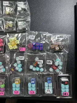 Pokemon TCG 35 SEALED Various Dice Sets 3 Metal Sets Sword Shield Scarlet Violet - Image 4