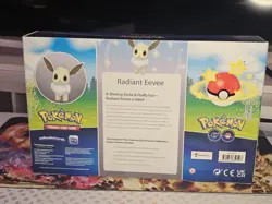 SEALED Pokemon TCG: Pokemon GO Premium Collection Radiant Eevee, 820650850523 - Image 2