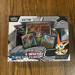 Pokemon TCG: Black Bolt & White Flare Unova Victini Illustration Collection Box - Image 1