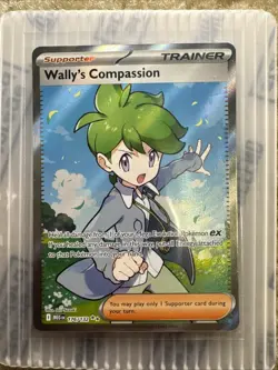 Wally's Compassion 176/132 Full Art Ultra Rare - Pokemon TCG: Mega Evolution NM - Image 1
