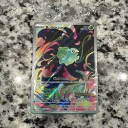 Pokemon Bulbasaur 133/132 English Mega Evolution Stamped Promo SEALED ✨ - Image 1