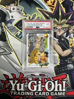 1999 Pokemon JPN G.Onix/Sandslash/Bruno Bandai Carddass Vending Series 5 PSA 9 - Image 1