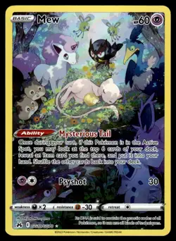 2023 Sword & Shield Series - Crown Zenith - Galarian Gallery Mew #GG10/GG70 - Image 1