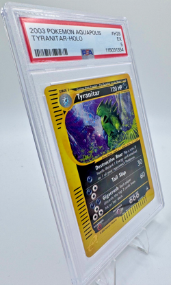 Tyranitar Aquapolis H28/H32 Holo PSA 5 EX Pokemon Cert #115031354 Fresh Grade - Image 4