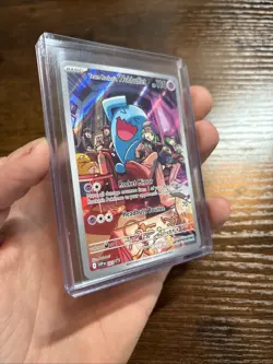 Pokemon TCG Team Rocket’s Wobbuffet 203 Full Art Promo Destined Rivals ￼ - Image 3