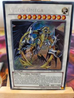 Vylon Omega HA06-DE023 Secret Rare Deutsch NM YUGIOH - Image 1