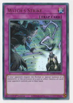 Witch's Strike Yu-Gi-Oh! MP20-EN035 1st Ultra Rare - Image 1