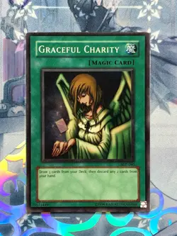 SDP-040 Graceful Charity Super Rare Unlimited Edition MP! YuGiOh TCG - Image 1