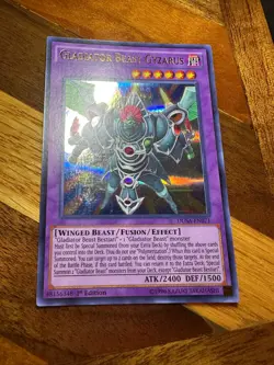Gladiator Beast Gyzarus DUSA-EN071 1st Edition Ultra Rare PL + BONUS - Image 1