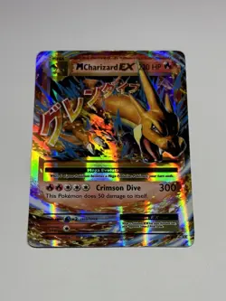 Mega M Charizard Y EX 13/108 XY Evolutions Holo 2016 Pokemon Card TCG LP - Image 1
