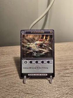 Chaotic 94/232 Evaporize Copper Letters Rare Attack Card - Image 1