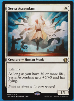 Serra Ascendant Iconic Masters NM White Rare MAGIC CARD (ID# 504238) ABUGames - Image 1