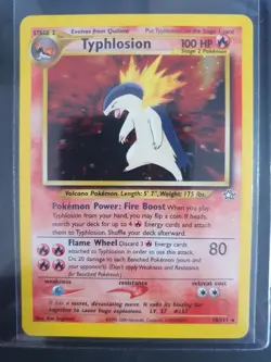 Typhlosion 18/111 Holo - Neo Genesis Set - Pokemon Card - Excellent Condition - Image 1