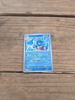 Palafin Pokemon Trading Card 062/197 Reverse Holo Obsidian Flames Near Mint - Image 1