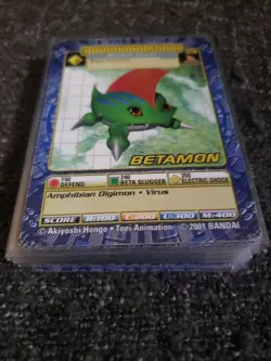 Complete Vintage Digimon Battle Series 3 Street Starter 2 Card Set Babamon +++ - Image 1