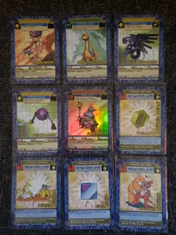 Complete Vintage Digimon Battle Series 3 Street Starter 2 Card Set Babamon +++ - Image 4