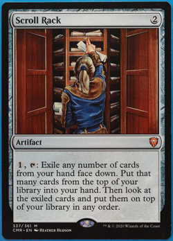 Scroll Rack Commander Legends NM Artifact Mythic Rare CARD (504234) ABUGames - Image 1