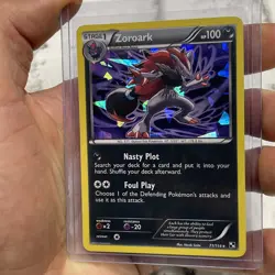 Pokemon Zoroark - Holo Rare Black White 71/114 Pokemon Card LP/NM Nintendo 2011 - Image 2