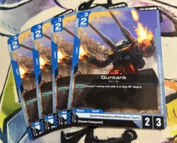 Guntank - ST01-004 NM - Gundam TCG Card Game Playset Of 4 - Image 1