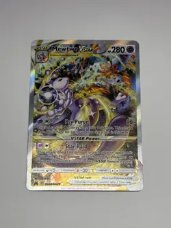 Mewtwo VSTAR Crown Zenith: Galarian Gallery Ultra Rare Card #GG44/GG70 NM - Image 1