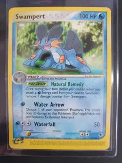 Swampert 23/109 - Ruby and Sapphire Set - Pokemon Card - Near Mint Condition - Image 1